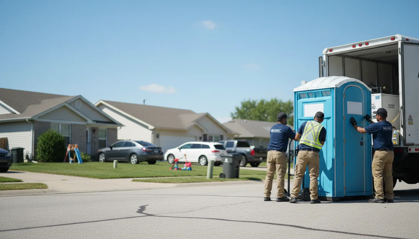 Standard Porta Potty Rentals in Muncie, IL near me